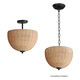 Maldives Two Light Semi Flush/Pendant (12604NABK)