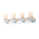 Maxim - 12894WTPC - Four Light Strip Bath Vanity - Durham - Polished Chrome