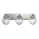 Maxim - 15193CRSN - Three Light Bath Vanity - Kasbah - Satin Nickel