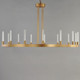 Ovation LED Chandelier (16168CRGLD)