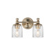 Maxim - 21352CRSCH - Two Light Wall Sconce - Swirl - Satin Champagne