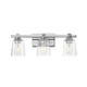 Maxim - 21383CLPC - Three Light Bath Vanity - Cubos - Polished Chrome