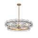 Maxim - 21823TCWBR - Four Light Chandelier - Loren - Weathered Brass