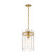 Maxim - 21831AGGL - One Light Pendant - Warren - Dark Bronze