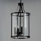 Sentinel Four Light Pendant (25253CLBK)