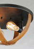 Compass Two Light Flush Mount (27570APBK)