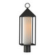 Maxim - 30070SWBK - One Light Outdoor Post Mount - Aldous - Black