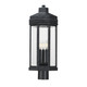 Maxim - 30220CLBKP - Three Light Outdoor Post Lantern - Wright - Black Patina
