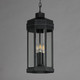 Wright Three Light Outdoor Pendant (30229CLBKP)