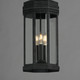Wright Three Light Outdoor Pendant (30229CLBKP)