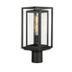 Maxim - 3030CDBK - One Light Outdoor Post Mount - Cabana - Black