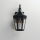 Oxford One Light Outdoor Wall Sconce (30591CLBK)