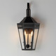 Oxford Two Light Outdoor Wall Sconce (30594CLBK)