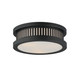 Maxim - 30599WTBK - Three Light Outdoor Flush Mount - Oxford - Black