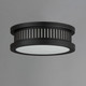 Oxford Three Light Outdoor Flush Mount (30599WTBK)