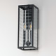 Magnus Two Light Outdoor Wall Sconce (30693CLBK)