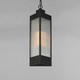Triform One Light Outdoor Pendant (30764CRBKAB)