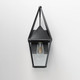 Bavaria One Light Outdoor Wall Sconce (3162CLBK)