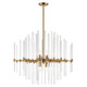 Maxim - 38406CLHR - Eight Light Chandelier - Divine - Heritage