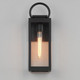 Nassau Vivex One Light Outdoor Wall Sconce (40314CLBK)