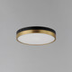 Dapper LED Flush Mount (59702WTBKAB)