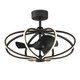 Maxim - 61005BK - LED Fandelight - Solstice - Black