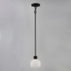 Coraline One Light Mini Pendant (91270SWBK)
