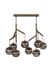 Visual Comfort Modern - 700SDNMPL2KR - Eight Light Chandelier - Sedona - Aged Brass