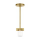 Visual Comfort Modern - 700TDESF5NB-LED927-277 - LED Pendant - Esfera - Natural Brass