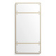 Uttermost - 08252 - Mirror - Wrenton - Stainless Steel