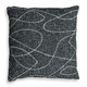 Uttermost - 64063 - Pillow - Loopy Loop - Multi-tonal Onyx