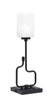 Toltec Lighting - 60-MB-541 - One Light Accent Lamp - Sandia - Matte Black