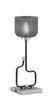 Toltec Lighting - 60-MBGP-4612 - One Light Accent Lamp - Sandia - Matte Black & Graphite