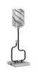 Toltec Lighting - 60-MBGP-549 - One Light Accent Lamp - Sandia - Matte Black & Graphite