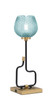 Toltec Lighting - 60-MBNAB-4605 - One Light Accent Lamp - Sandia - Matte Black & New Age Brass