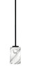 Toltec Lighting - 6201-MB-3009 - One Light Mini Pendant - Sandia - Matte Black