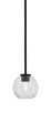 Toltec Lighting - 6201-MB-4102 - One Light Mini Pendant - Sandia - Matte Black