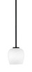 Toltec Lighting - 6201-MB-4811 - One Light Mini Pendant - Sandia - Matte Black