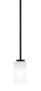 Toltec Lighting - 6201-MB-541 - One Light Mini Pendant - Sandia - Matte Black