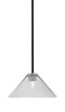 Toltec Lighting - 6201-MBGP-2122 - One Light Mini Pendant - Sandia - Matte Black & Graphite