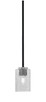 Toltec Lighting - 6201-MBGP-3002 - One Light Mini Pendant - Sandia - Matte Black & Graphite