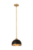 Landry One Light Pendant (1004P10-MB-RB)