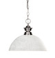 Z-Lite - 100701BN-DWL14 - One Light Pendant - Shark - Brushed Nickel