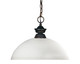 Z-Lite - 100701OB-DMO14 - One Light Pendant - Riviera - Olde Bronze
