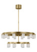 Visual Comfort Modern - KWCH19827NB - LED Chandelier - Esfera - Natural Brass