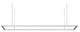 Stagger LED Linear Suspension (MDLS18627PSS-277)