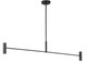 Visual Comfort Modern - SLLS57130B - LED Linear Chandelier - Ponte - Nightshade Black