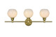 Elegant Lighting - LD2319SG - Three Light Wall Sconce - Collier - Satin Gold