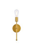 Elegant Lighting - LD2356BR - One Light Wall Sconce - Keely - Brass
