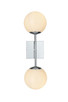 Elegant Lighting - LD2358C - Two Light Wall Sconce - Neri - Chrome and White